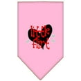 thumbnail image 4 of Pet and Dog Bandana Screen Printed, "Little Flirt", 4 of 10
