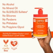 Cantu Shea Butter for Natural Hair Sulfate-Free Cleansing Cream Shampoo, 25 oz