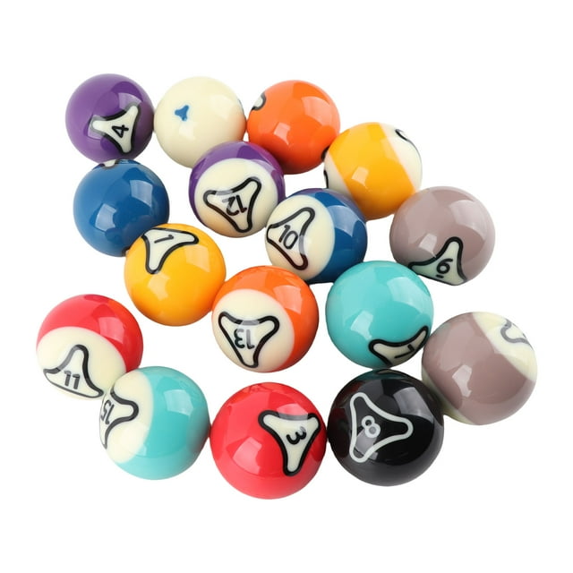Juego De Bolas De Billar, Bolas De Billar Estilo Estadounidense Brillantes Para Torneo