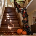 thumbnail image 5 of ShengapQ Artificial Maple Leaf Vines, Decorative Vines for Thanksgiving, Halloween Home Decor, Flexible Garland for Fireplace and Door Frame, Reusable Autumn Decorations, Seasonal Party Accessories, 5 of 6