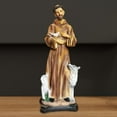 thumbnail image 4 of Figura religiosa figura coleccionable decoración regalos poliresina figura religiosa estatua de pie para bar jardín hogar, 4 of 7