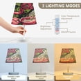 thumbnail image 4 of YAZAOO Table Lamp Creative The Colorful Confident Leopard Pattern Simple Pattern Night Light, 4 of 8