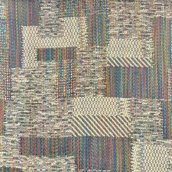 Decora Furnishings Boro Plaid Design Jacquard Material Polyester-Cotton Fabric Blend for Upholstery, Chair, Window Treatments, Craft - Width 54 inches - Fabric by The Yard (Moss Green)