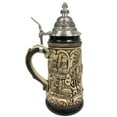 thumbnail image 3 of Munchen Munich Oktoberfest Scene Natural Rustic German Beer Stein .5 L Bavaria, 3 of 3