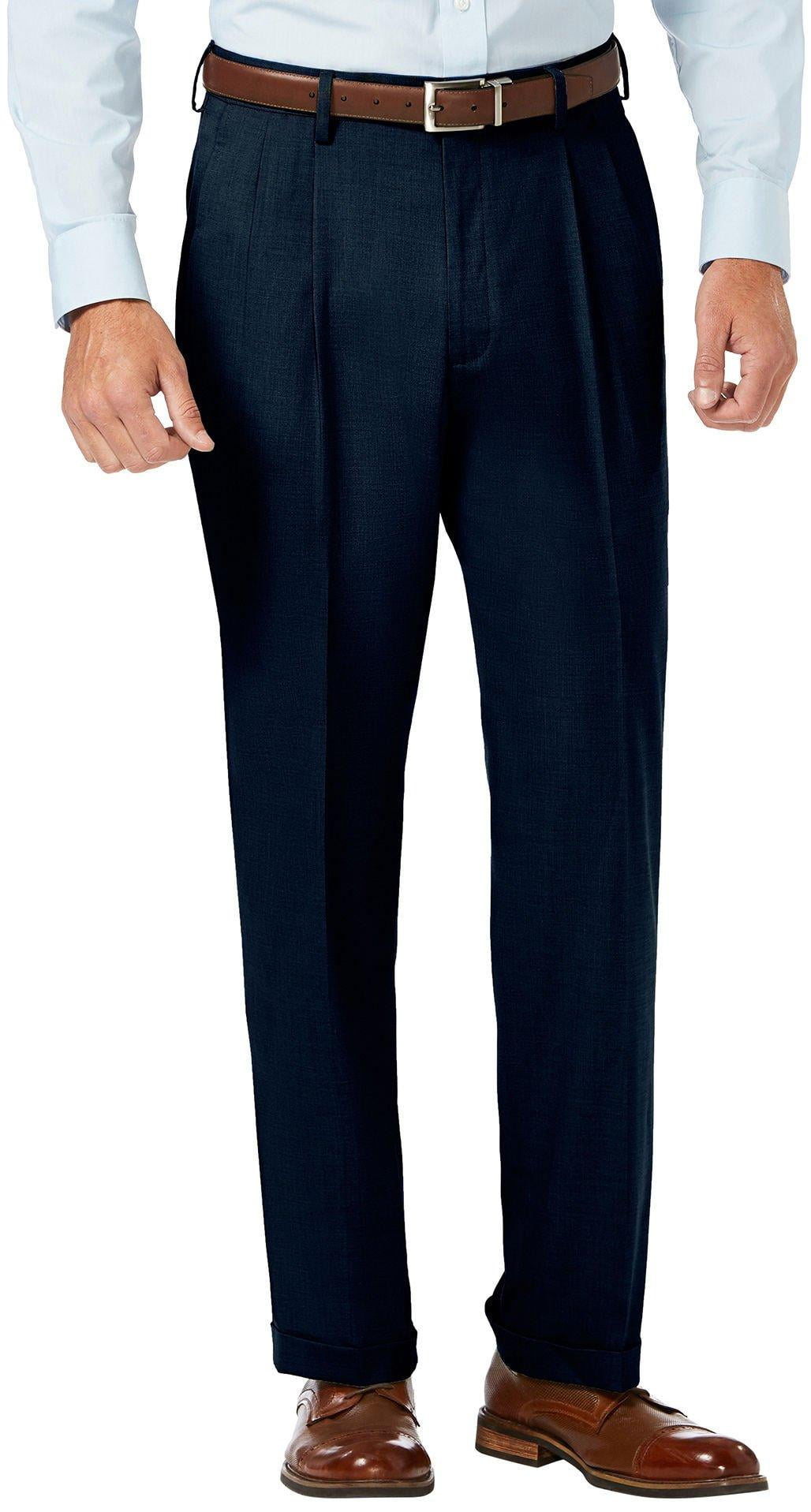 haggar pleated pants