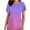 Purple, variant on Scyoekwg Women's Clothing Summer Shirt Ladies Blouses Dressy Casual Womens Summer Fashion Women's Shirts Casual Short Sleeve Tops Comfy Clothes Loose