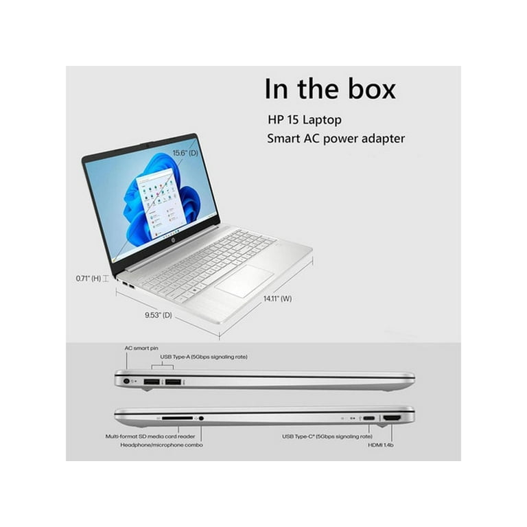 HP 15 Laptop, 15.6