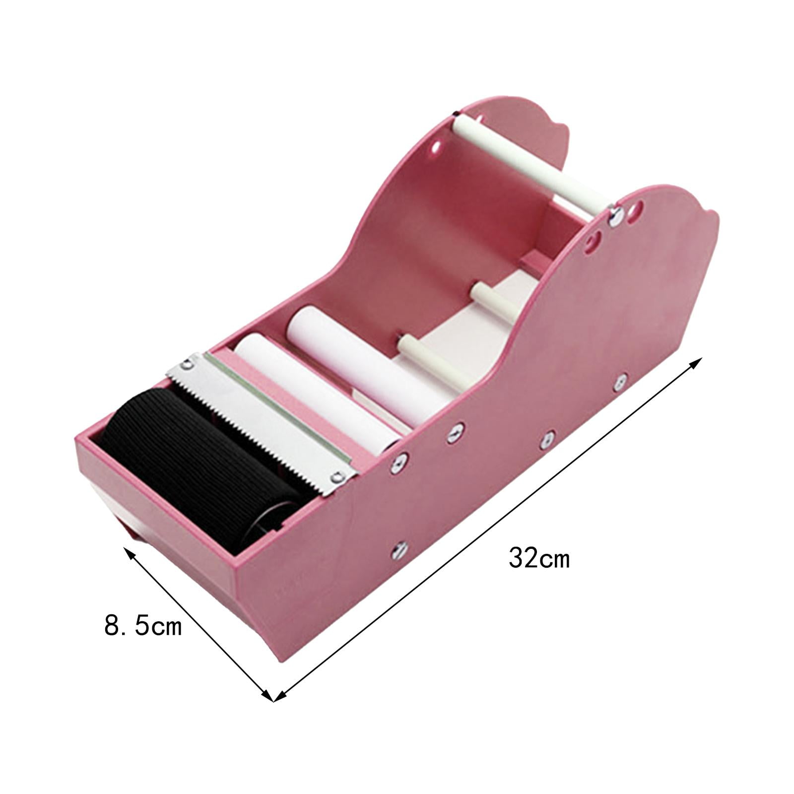 figatia Water Activated Tape Dispenser Tape Cutter Handheld Box Sealing Tool Packing Tapes Dispenser for Home Art Projects Activities , pink