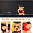 thumbnail image 4 of FELTECHELECTR Adorable oso de peluche, oso creativo con sombrero de graduación, muñeco de graduación, accesorio decorativo para fotos, regalo de graduación., 4 of 7
