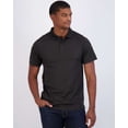 thumbnail image 2 of Real Essentials 3 Pack: Men's Short Sleeve Golf Polo Casual Workout Sports Moisture Wicking Collared Shirt (Big & Tall), 2 of 6