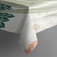 thumbnail image 3 of Rectangle Boho Style Waterproof Tablecloth 60×84 Inch, Bohemian Colorful Floral Reusable Indoor/Outdoor Durable Table Cover for Party Kitchen Dinner Room Decor, 3 of 5
