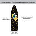 thumbnail image 6 of HELLHERO Panda Rocket Design Ironing Board Cover Replacement Elastic Edge Easy to Install Polyester Fiber Fabric 15"x54", 6 of 6