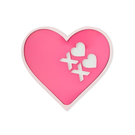 Valentine's Day Pink XOXO Heart Decoration, 5.5" x 5.5" x 1", by Way To Celebrate