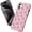 Hearts Roses Romantic Collage Tiles, variant on Case for iPhone 16 Plus, Pink Turtle Pineapple Flowers Collage Phone Case Military-Grade Drop Protection Cover for Women Girl - Frosted