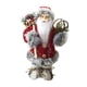 thumbnail image 4 of Muñeca de Papá Noel, Escultura decorativa de mesa, Figura de Papá Noel de pie, Papá Noel rojo y gris, 4 of 9