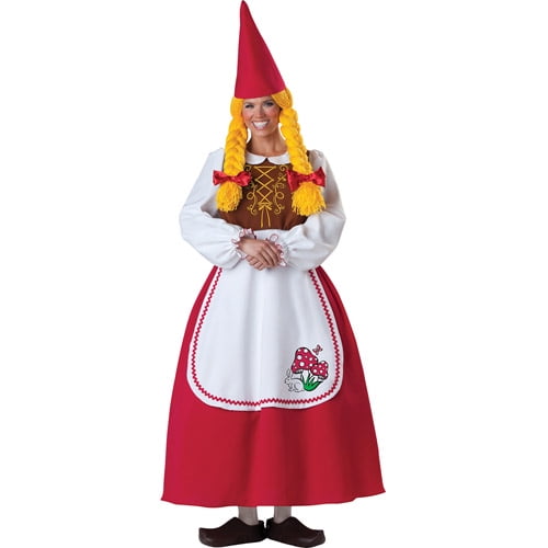 Brand New Ms Gnome Adult Costume