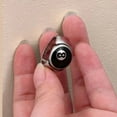 thumbnail image 5 of Lucky 8 Ball Pool Ball Ring, Men's Stainless Steel Billiard 8 Ball Ring, Number Black 8 Eight Pool Billiard Ring, Retro Billiards Men's Ring, Cute Gifts for Boyfriend Pool Player, 5 of 7