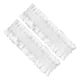 thumbnail image 4 of Liga de manga de 2 piezas, unisex, de moda, talla 20, resistente, elástica, antideslizante. Blanco, 4 of 8
