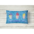 thumbnail image 2 of Snowballs Canvas Fabric Decorative Pillow, 2 of 3