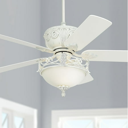 52 Casa Vieja Vintage Chic Ceiling Fan With Light Led