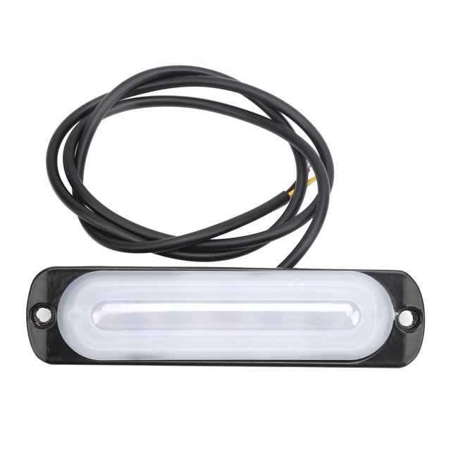 Side Flashing Light Warning Signal Lamp Led Warning Lamp Car Strobe Light 12V 6LED Side Maker Flashing Warning Signal Lamp White Yellow Lighting For Car Truck