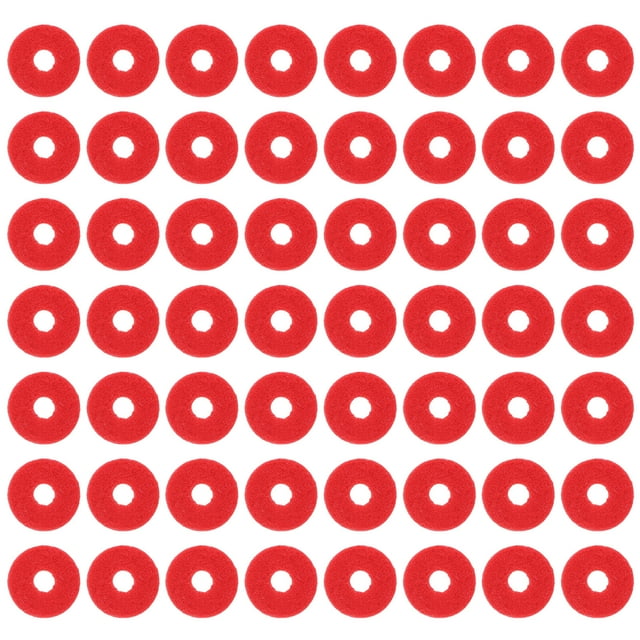 Weiweiguan 90Pcs Supple Piano Keyboard Washers Wool Washers for Leveling Key Balance