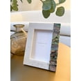 thumbnail image 2 of Rainbow Pearl White Marble Picture Frames 4X6 / White, 2 of 12