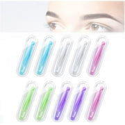 LYTIVAGEN 10 PCS Contact Lens Tweezers, Tweezers and Suction Stick with Small Box Contact Lenses Inserter Remover for Travel and Outdoor Activities