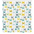thumbnail image 2 of Ambesonne Moth Shower Curtain, Colorful Butterflies Images, 69"Wx84"L, Multicolor, 2 of 2