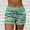 02 Green, variant on Women Shorts Clearance Fashion Women Drawstring Casual Pocket Loose Printed Sports Shorts Pants
