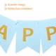 thumbnail image 4 of Pancarta de Feliz Cumpleaños de 6.7 x 4.7 Pulgadas para Decoraciones de Fiesta, Azul, 4 of 6
