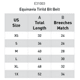 thumbnail image 2 of Equinavia Tirild Womens Leather Equestrian Horse Riding Belt with Bit Design, 2 of 2