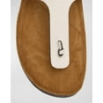 thumbnail image 2 of Tory Burch Women's Mellow Thong Leather Sandals Shoes Blanc/Light Oak, 2 of 2