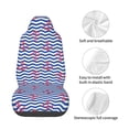 thumbnail image 4 of Wukai Nautical Anchors Full Set Car Seat Covers with Soft Padding Universal Auto Front Seats Protector and Cushion Mat, 4 of 5