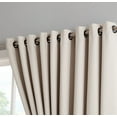 thumbnail image 5 of Warm Home Designs Extra Large 2 Cream Ivory Room Divider Curtains 108" W x 99" L Each with 2 Matching Tie-Backs. N Ivory Wall 99, 5 of 5