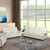 Ainehome 2 Pieces Faux Leather Reclining Configurable Living Room Set