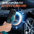 thumbnail image 4 of Pulidora inalámbrica Protimex para coche, 6 pulgadas, 21 V, batería doble, 4 of 6