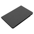 thumbnail image 1 of Funda de cuero sintético con tapa plegable y función atril con ajuste de múltiples ángulos para Blackview Tab7 WIFI, color gris, 1 of 5