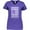Purple, variant on Inktastic Alzheimer's Awareness Strength Support and Courage Women's V-Neck T-Shirt
