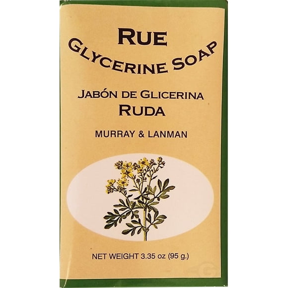 Rue de jabón de glicerina de Murray & Lanman [TODO SELLADO]