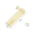 thumbnail image 4 of String Winder Plastic Floss Bobbins Embroidery Floss Organizer Cross-Stitch Thread Holder Plastic Thread Cards Plastic Floss Bobbins, 4 of 7