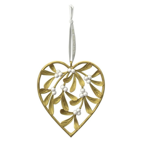 Hallmark Ornament 2016 Our First Christmas Together, Heart