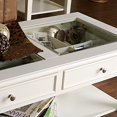 thumbnail image 5 of SEI Furniture Cocktail Table, White, 5 of 5