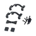 thumbnail image 1 of Tie Rod Seat Mount Axle Up Servo Bracket Suitable Base Seat Servo for WPL C14 C24 Black, 1 of 8