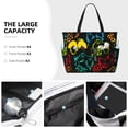 thumbnail image 3 of Disketp Play Game Start Bolsa de Playa de Gran Capacidad, Bolso Impermeable y a Prueba de Arena para Mujer, Ideal para Playa, Piscina y Natación, 3 of 7