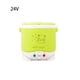 thumbnail image 2 of Ounissouiy Olla arrocera para coche, Mini utensilios de cocina, 24V, calentador eléctrico multifuncional de 1L, máquina de vaporizador de alimentos para Electrodomésticos 24V/verde 24V Ounissouiy HA071821-01, 2 of 6