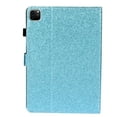 thumbnail image 4 of Allytech iPad Pro 11 2020 Case, Slim Fit PU Leather Folio Flip Smart Cover Auto Sleep Wake Shock-Absorption Multi Angle Stand Pencil TPU Inner Case Cover for Apple iPad Pro 11 2nd Gen, Blue, 4 of 9