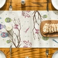 thumbnail image 3 of Sm:)e Buffalo Plaid Bunny Egg Carrot Easter Table Runner 13x72 Inch, 3 of 6