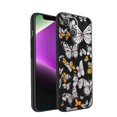 thumbnail image 1 of Compatible with iPhone 14 Plus Phone Case, Butterflies 72 Case Men Women, Flexible Silicone Shockproof Case for iPhone 14 Plus, 1 of 1