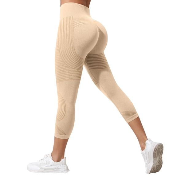QHFBli Buttery Soft Leggings for Women Yoga Pants High Waist Seamless Lifting Yoga Pants Fitness Compression Leggings for Workout Running